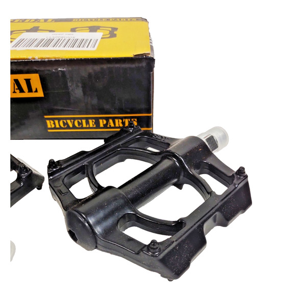 Aluminum Alloy Bike Pedal Cycling Flat Pedals Bike Platform 9/16" BMX Part Unive - Picture 5 of 9